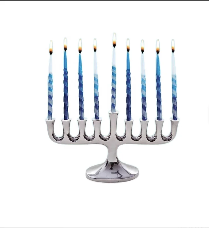 9 ARM MENORAH CANDLESTICK HOLDER